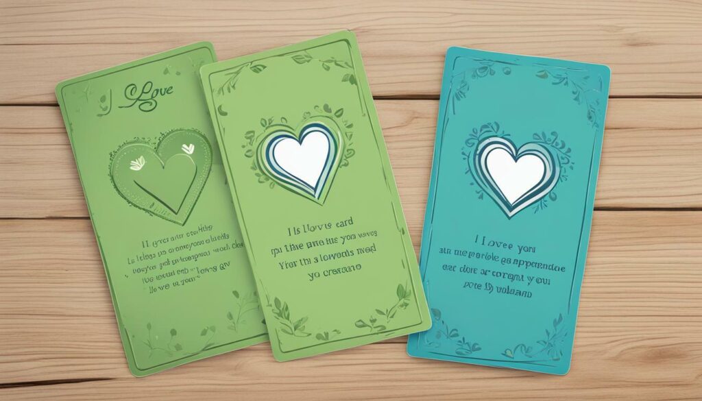 Affirmation cards for husband