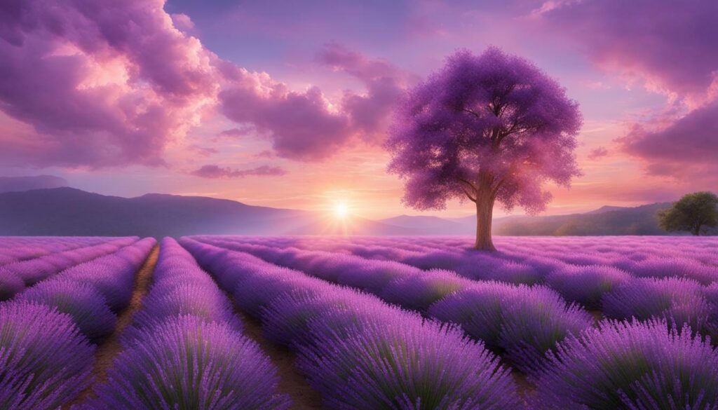 Aura Colors Lavender