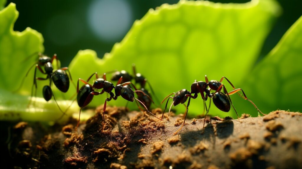 Black Ants as Benevolent Guardians of Nature