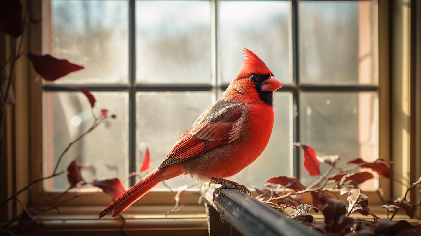 Read more about the article Unveiling the Spiritual Meaning of Cardinal Tapping on Window