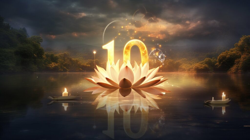 Divine meaning of number 10