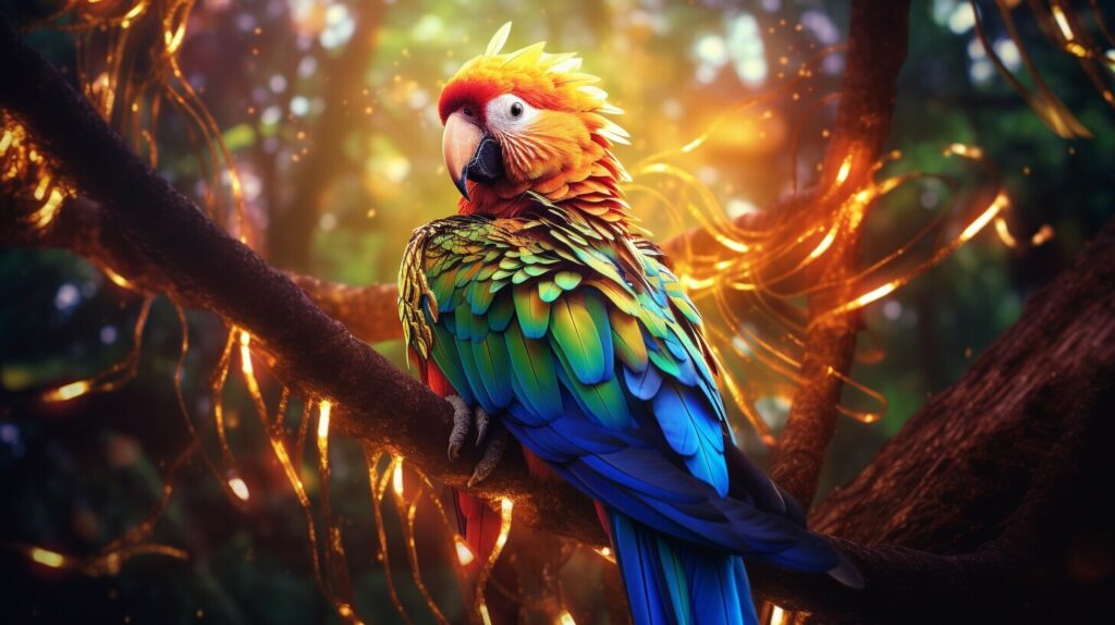 Parrot as a Spiritual Guide