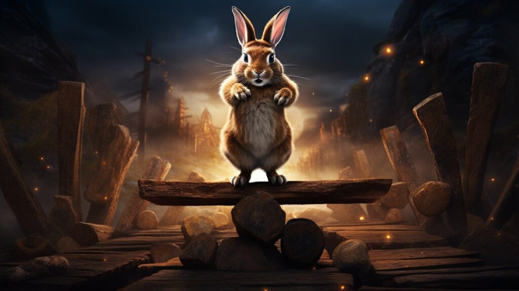 balancing rabbit energy
