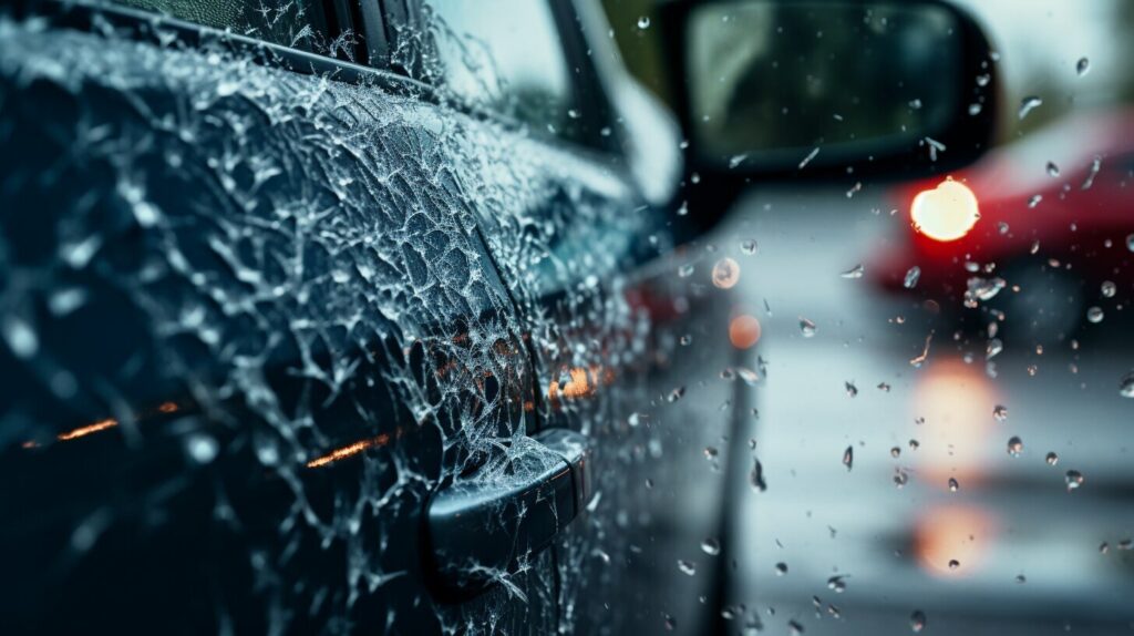 bird poop on car