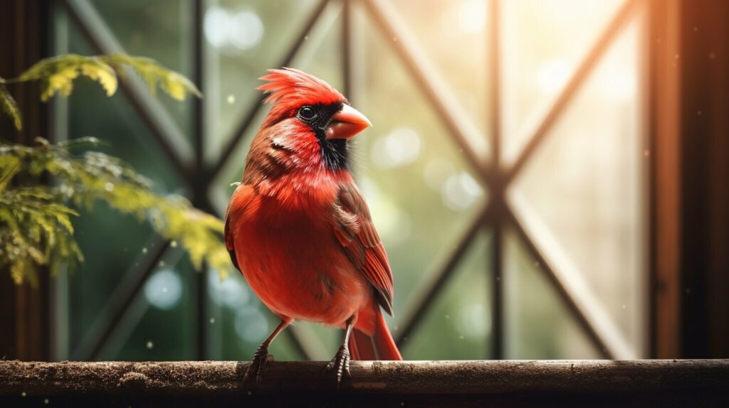 cardinal bird symbolizing passion and spiritual messages