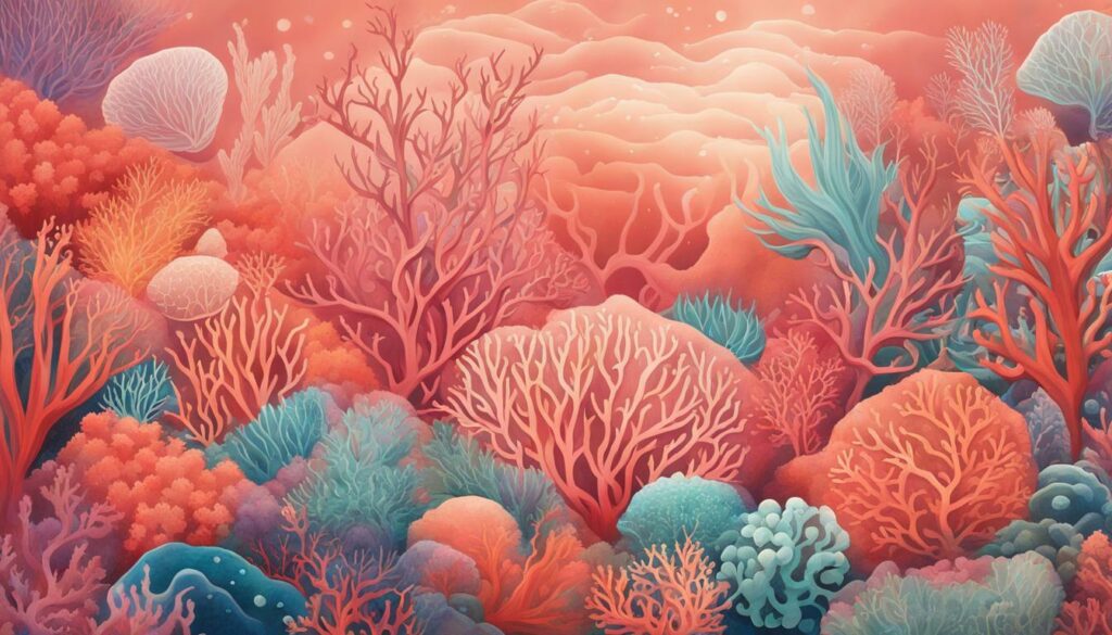 coral aura spiritual significance