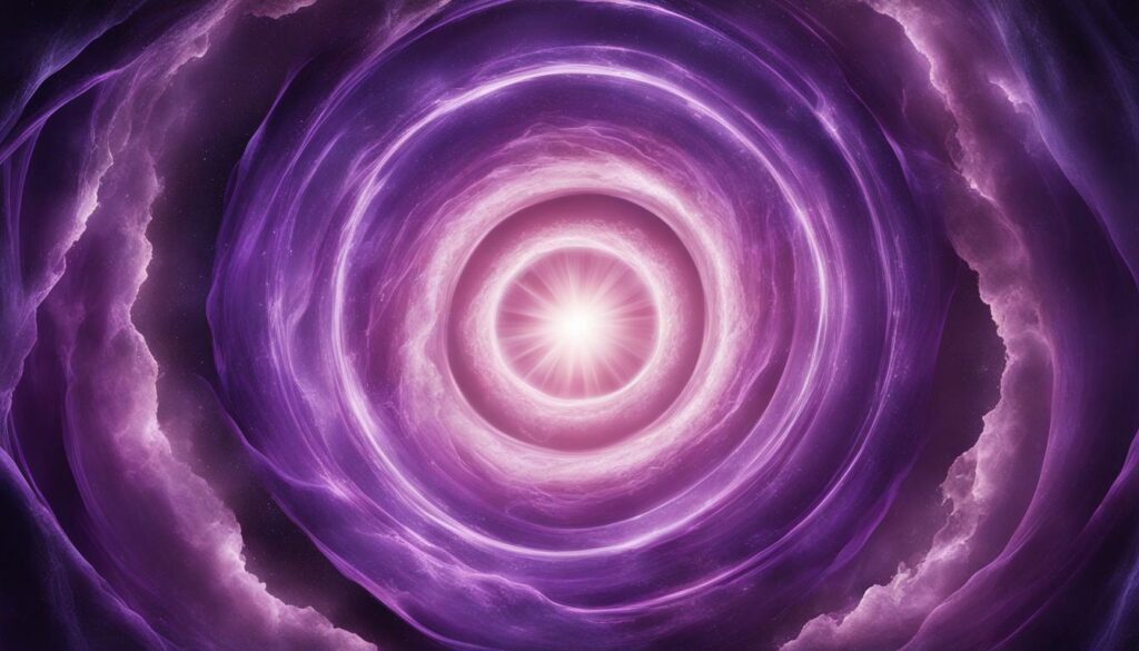deep purple aura symbolism