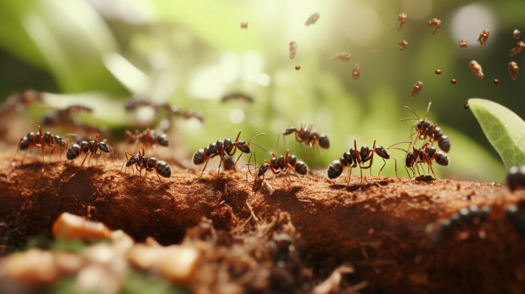 deeper meaning of ants in your house