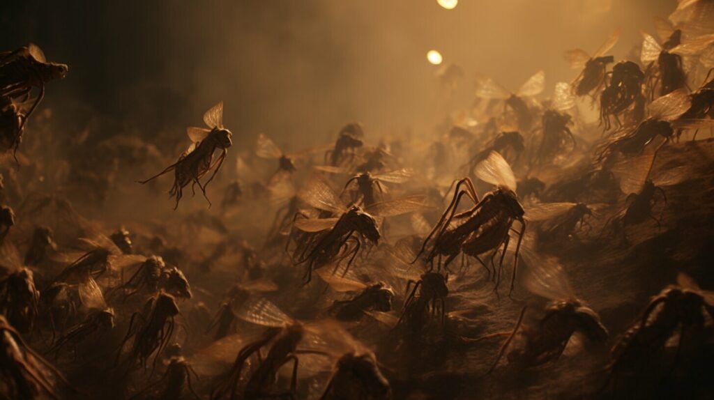 locust swarm