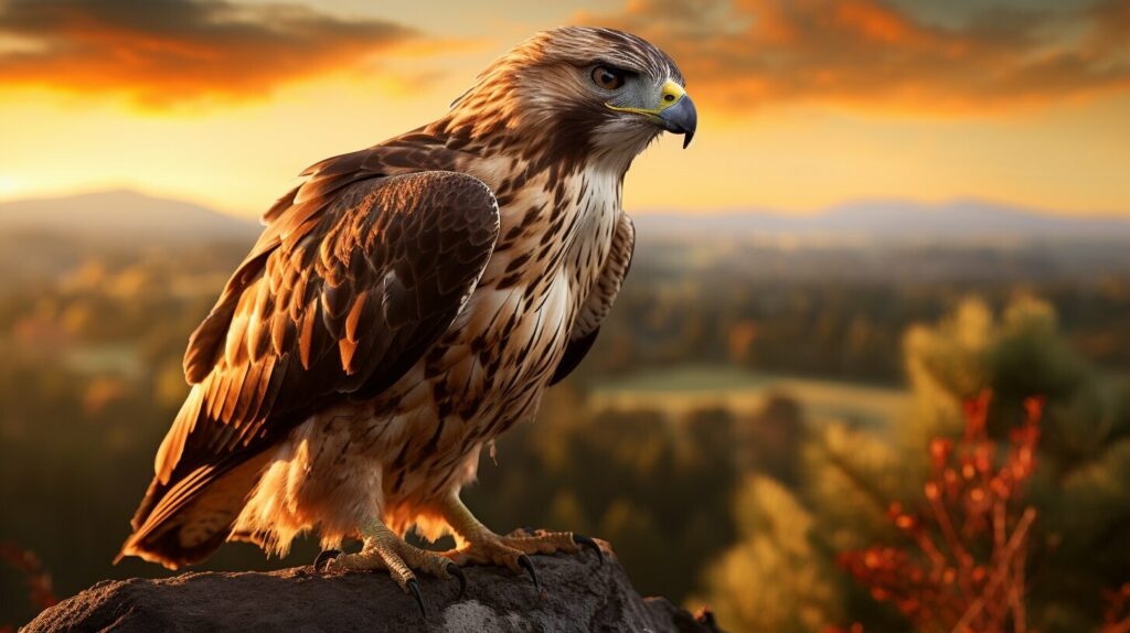 mystical meaning of red-tailed hawk