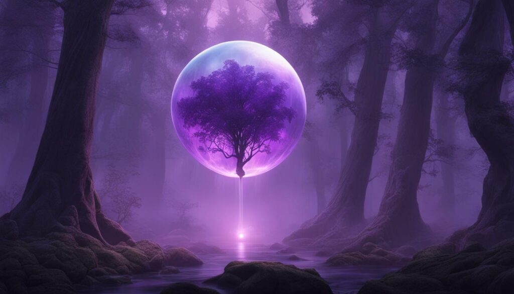 purple aura symbolism