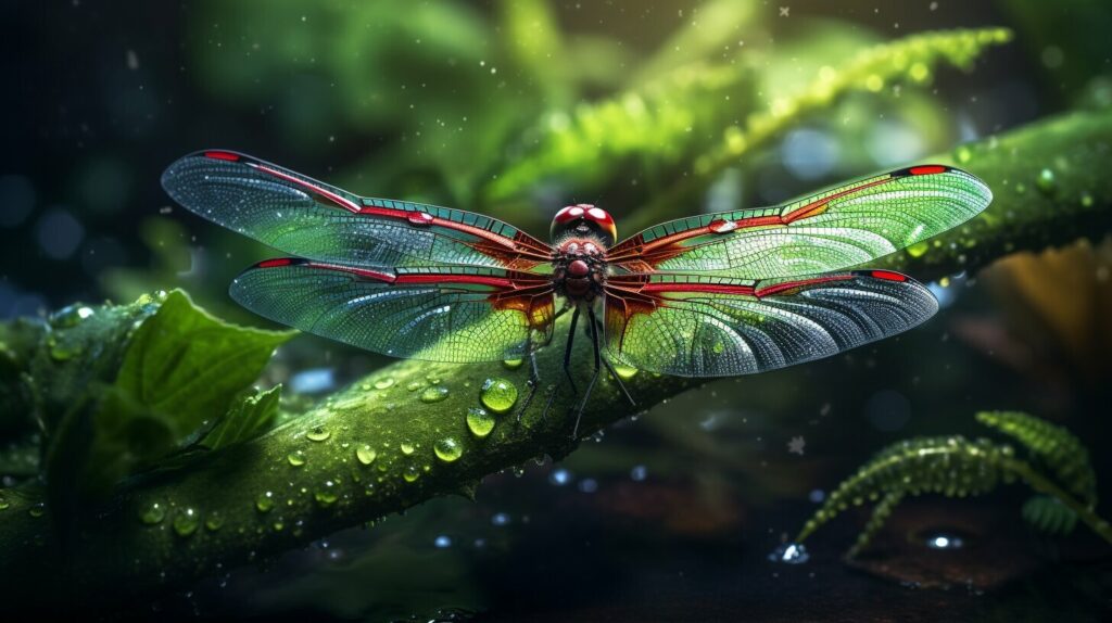 red dragonfly spiritual connection