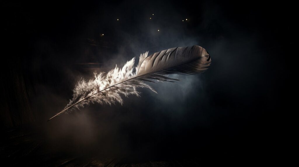 spiritual interpretations of black feathers