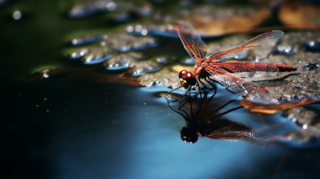 spiritual meaning of red dragonfly