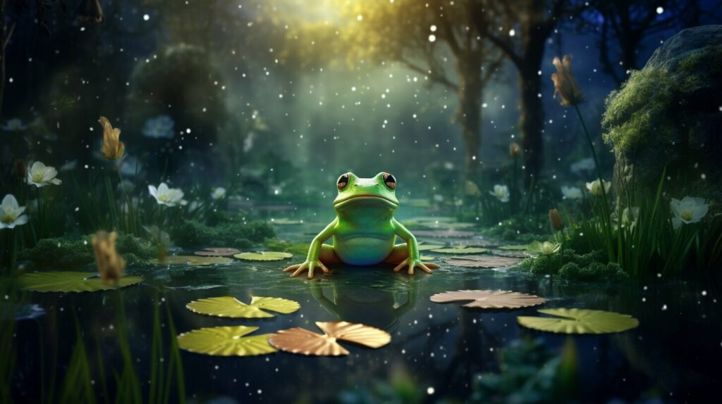 spiritual significance of frogs in dreams