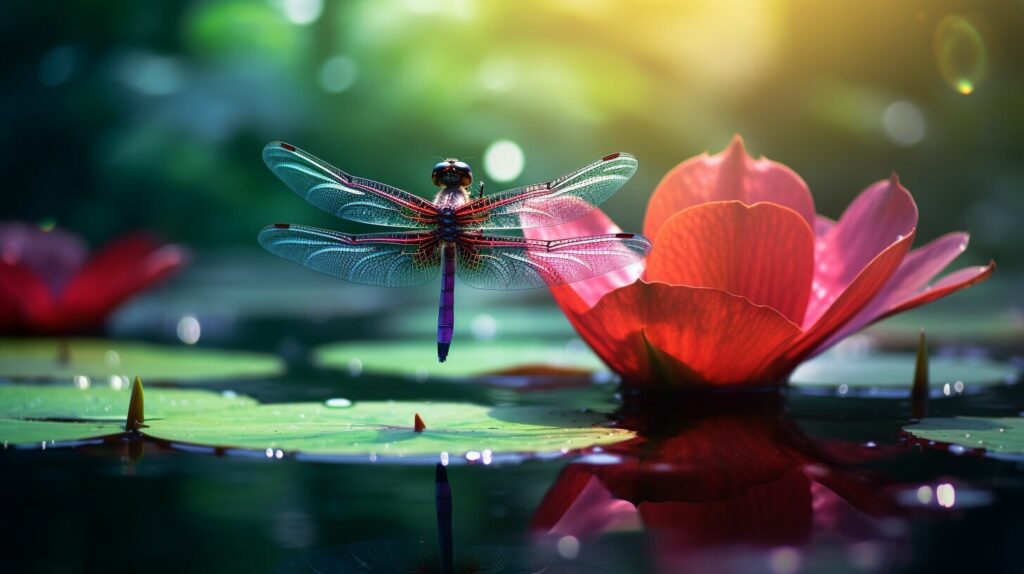 spiritual significance of red dragonfly