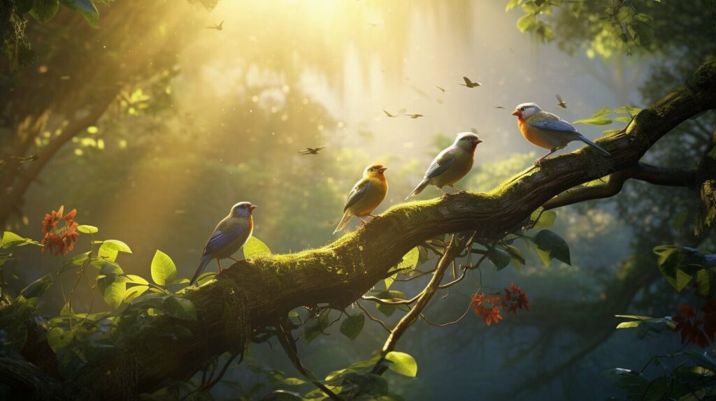 symbolic meaning of listening to birds chirping in the morning