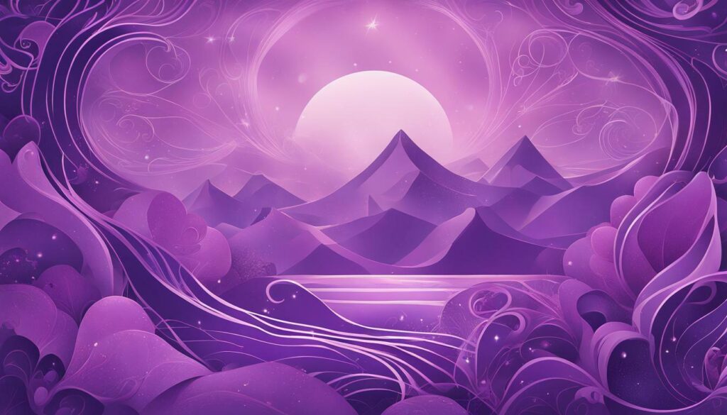 violet aura symbolism