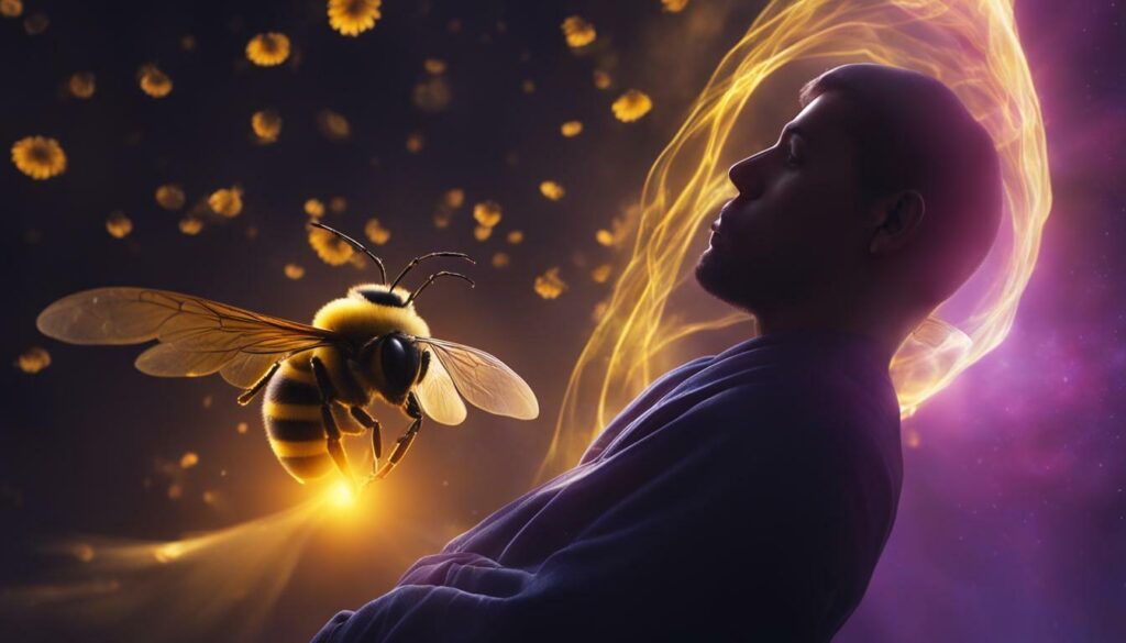 bee stings in spiritual practices