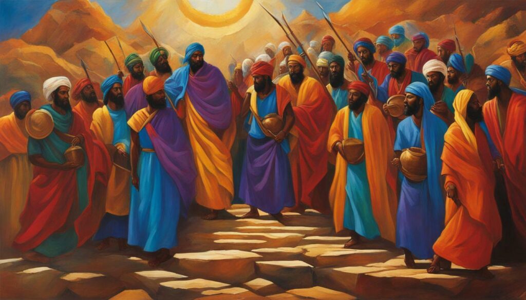 biblical interpretation of the seven nations of Canaan