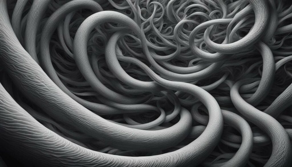 interpretation of white worms in dreams