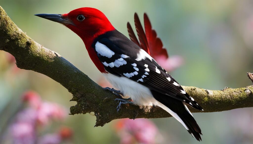 metaphysical meaning of red headed woodpecker sighting