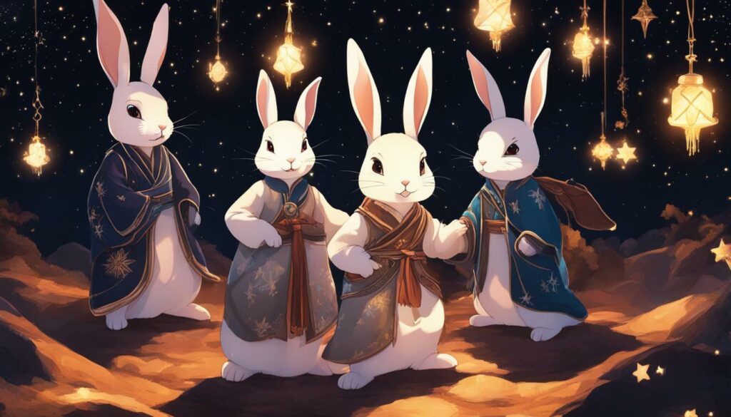 mystical interpretation of rabbits seen after dark