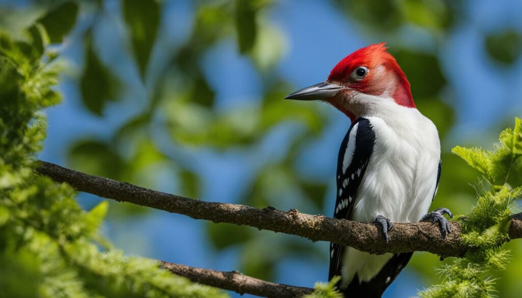 red headed woodpecker spiritual symbolism