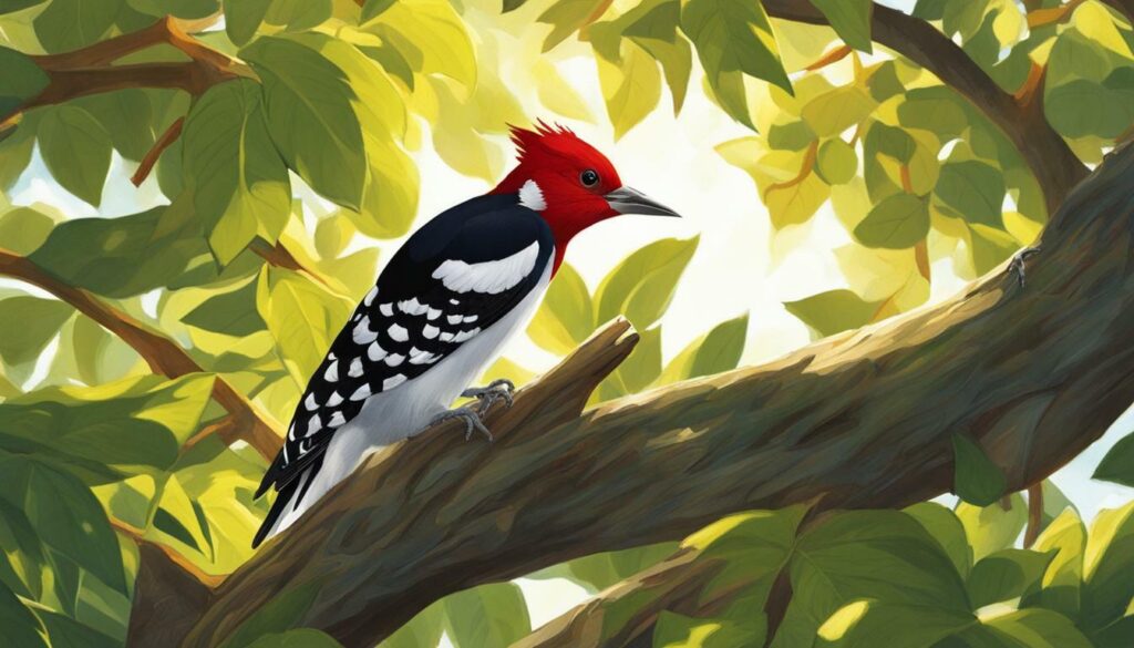 spiritual interpretation of red headed woodpecker symbolism