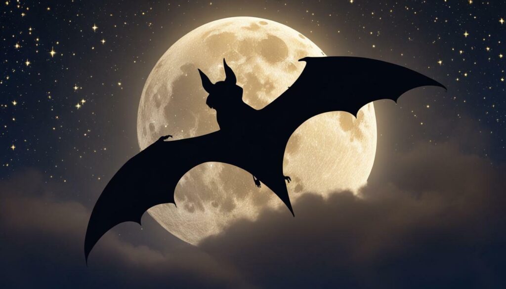 spiritual meaning of bats outside your house