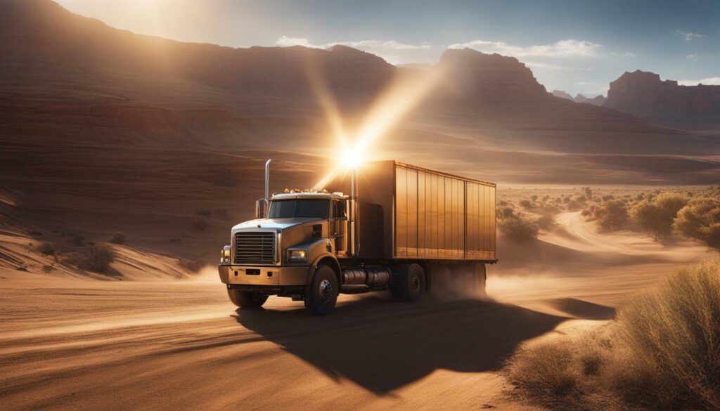 spiritual messages of trucks in dreams