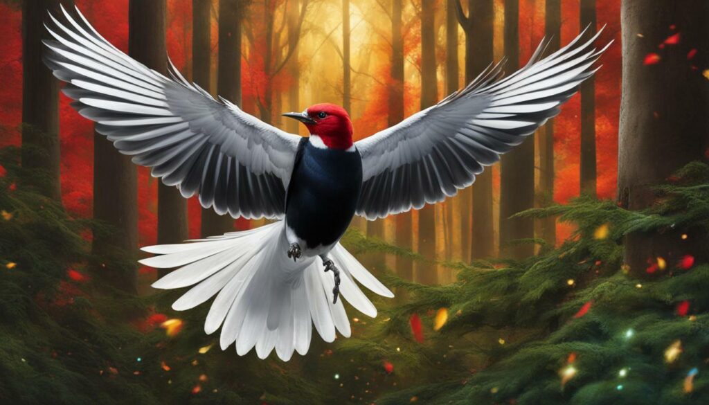 spiritual significance of red headed woodpecker symbolism
