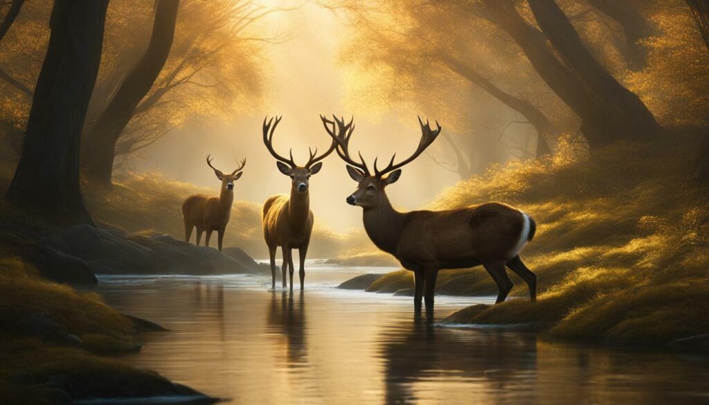 spiritual symbolism behind dual deer sightings