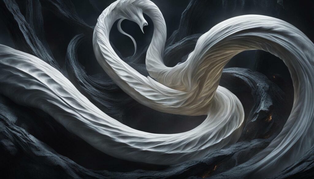 spiritual symbolism of dreams with white worms