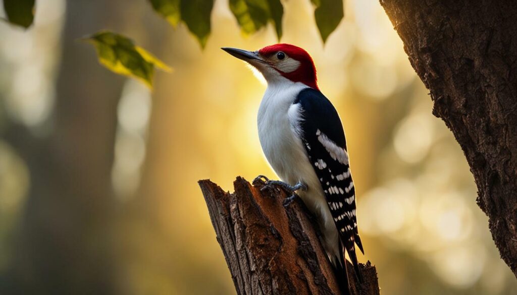 symbolism of red headed woodpecker